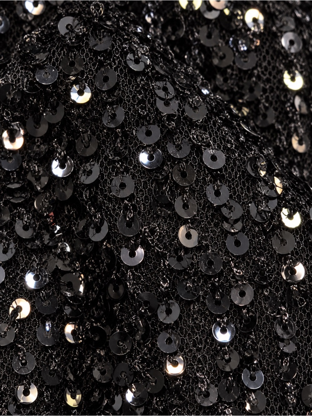 Ramy Brook Hazel Black Sequin Square Neck Puff Sleeve Designer Luxury Top NWT, S - Picture 9 of 16